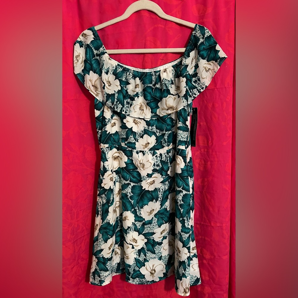 Hawaiian Floral Dress